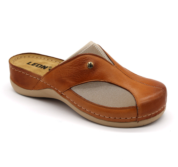 912 Leon Comfort Saboti piele naturala - dama